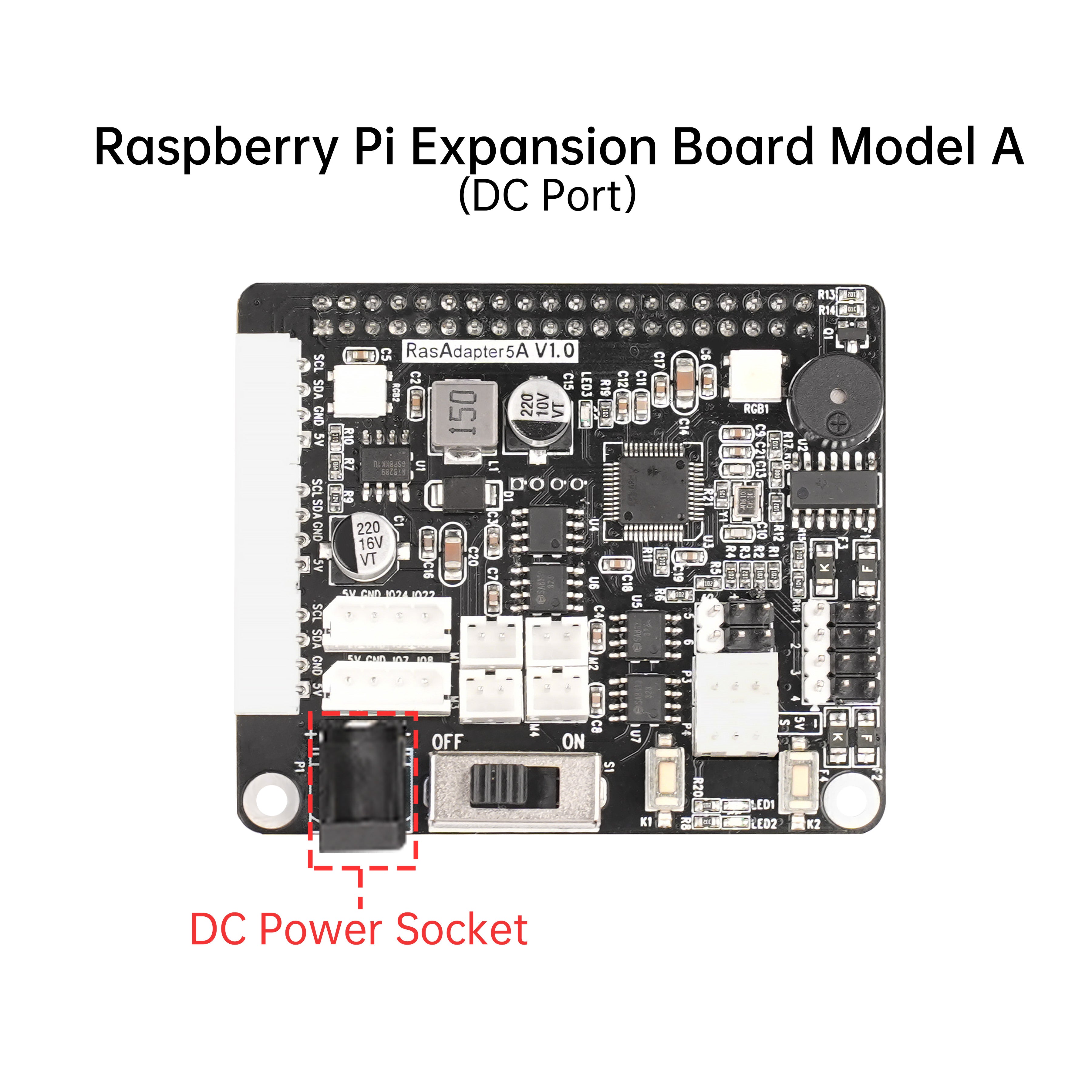 Raspberry Pi 5 Expansion Board, Servo Motor Driver, ROS Robot Manipulator Arm Smart Car Controller Raspberry Pi 5 Expansion Board, Servo Motor Driver, ROS Robot Manipulator Arm Smart Car Controller
